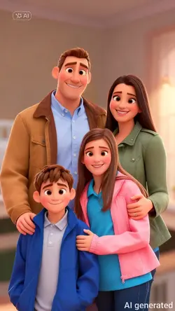 family cartoon