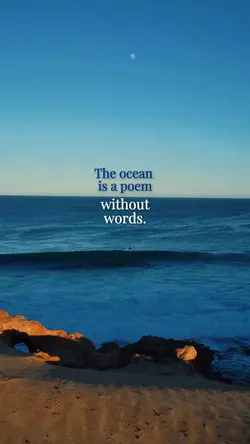 the ocean is a poem