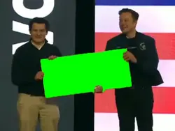 musk cheque big