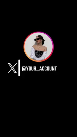X twitter account