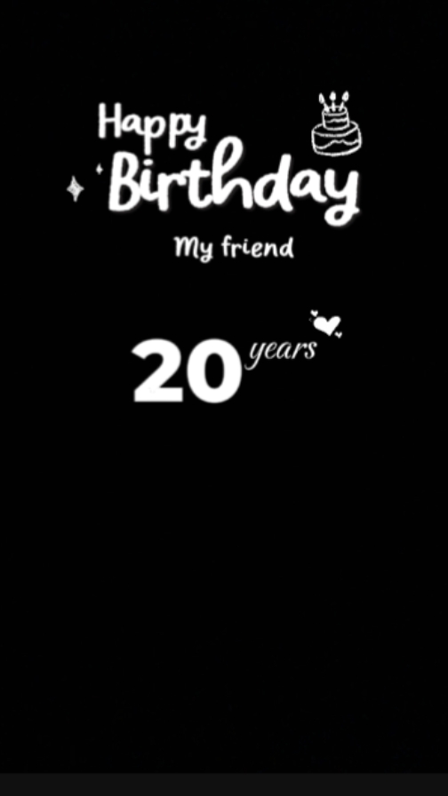Hbd 20 Jahre