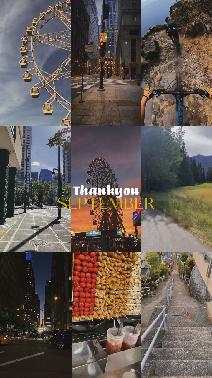 THANK YOU SEPTEMBER