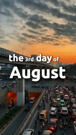 3rd day of august