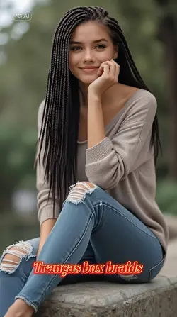 Tranças Box Braids 