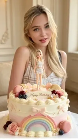 Birthday cake AI