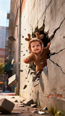 3D wall break