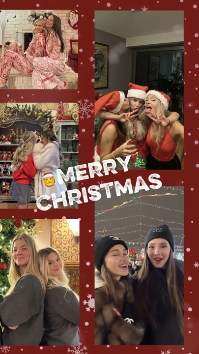 Christmas with bff 🎄