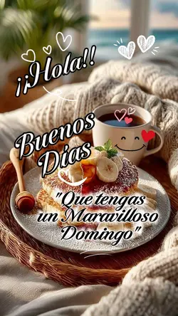 Buenos días Domingo