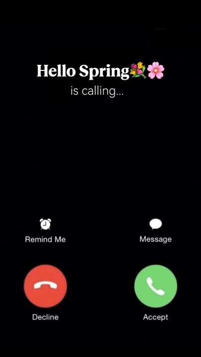 Hello Spring is call