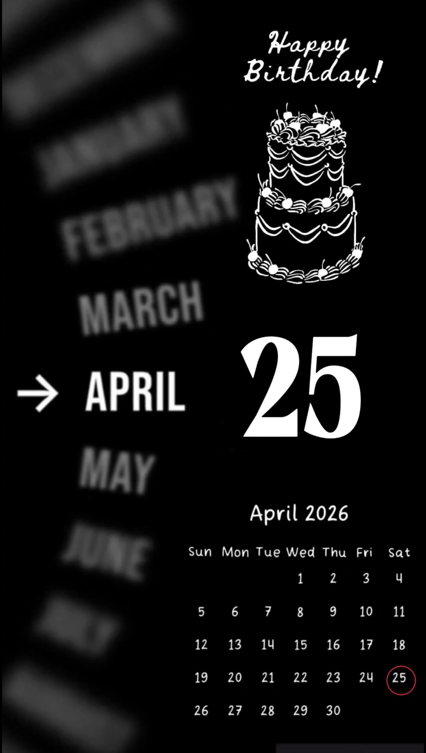 Selamat ulang tahun