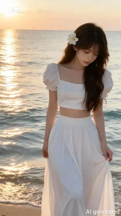 Ghép ảnh đi biển