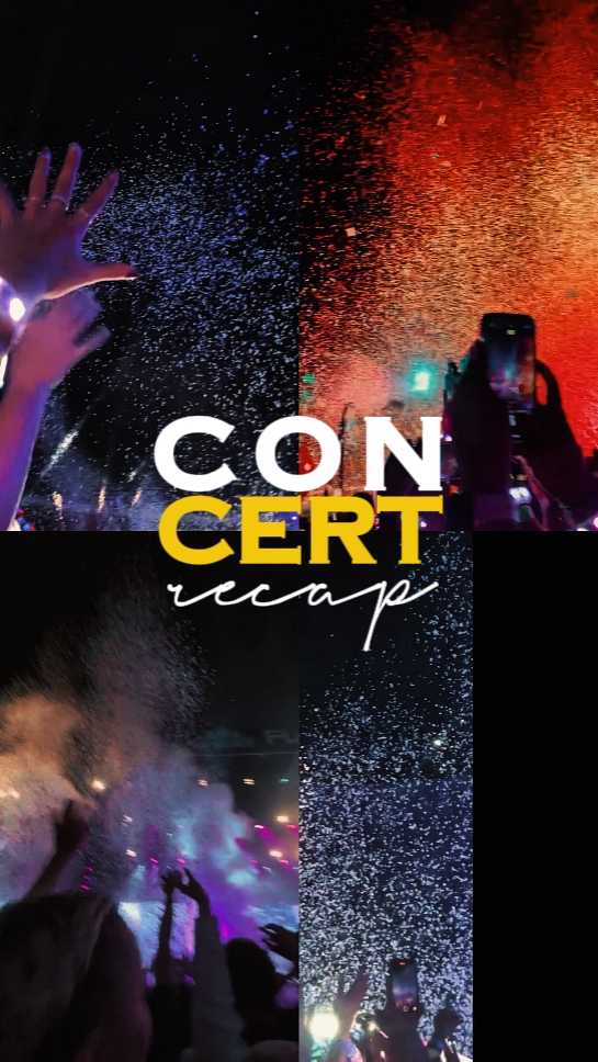 Récapitulatif du concert