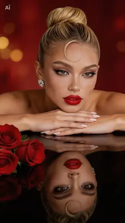 Reflective portrait