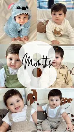 happy 8th month baby