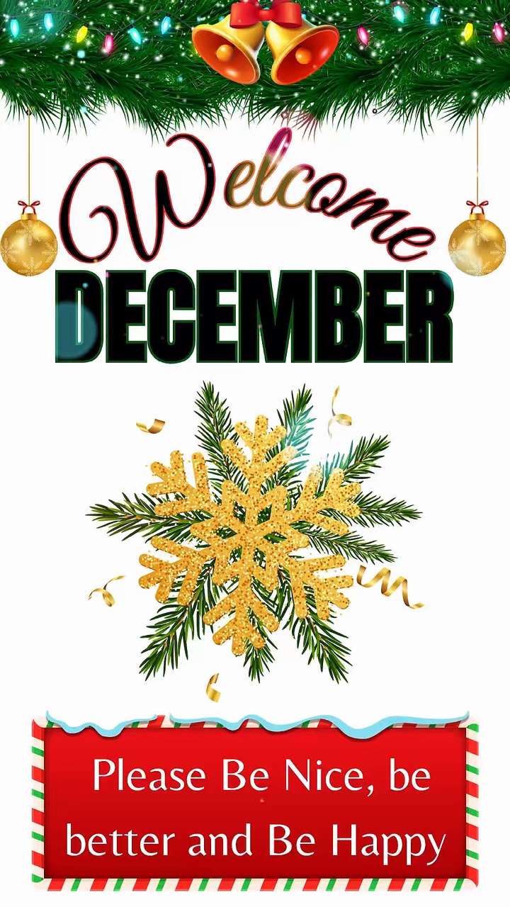 Bienvenido diciembre de 2025