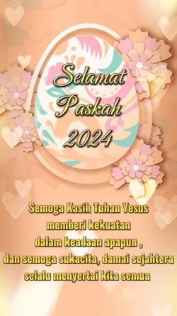 selamat paskah 2024 