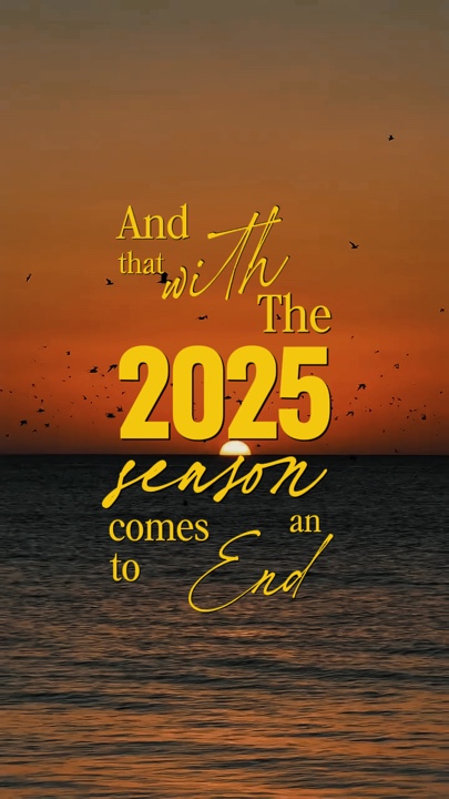 2025 season end