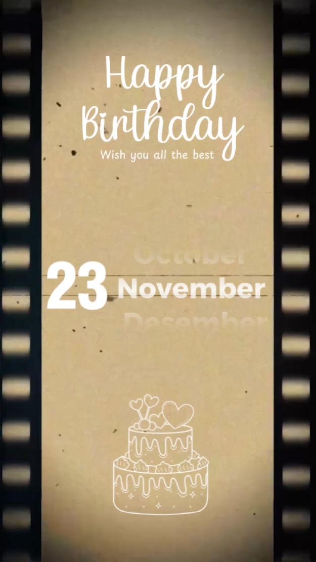 HBD 23 DE NOVEMBRO 