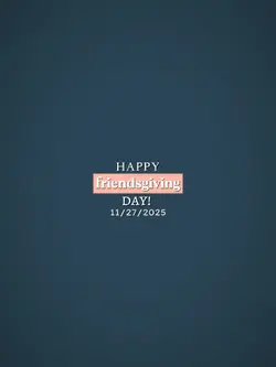 Happy thanksgiving 