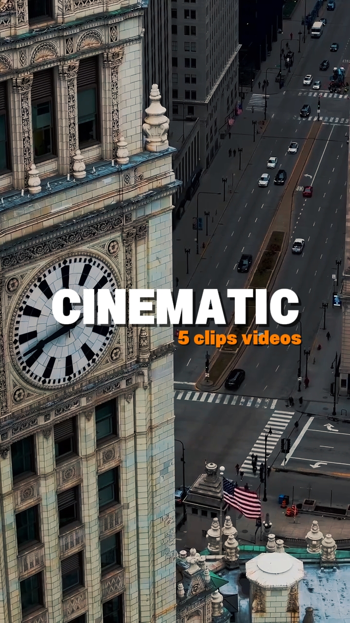 cinematic 5 clips 