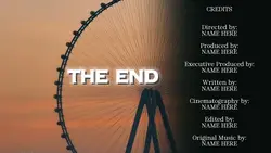 Outro Credits Film