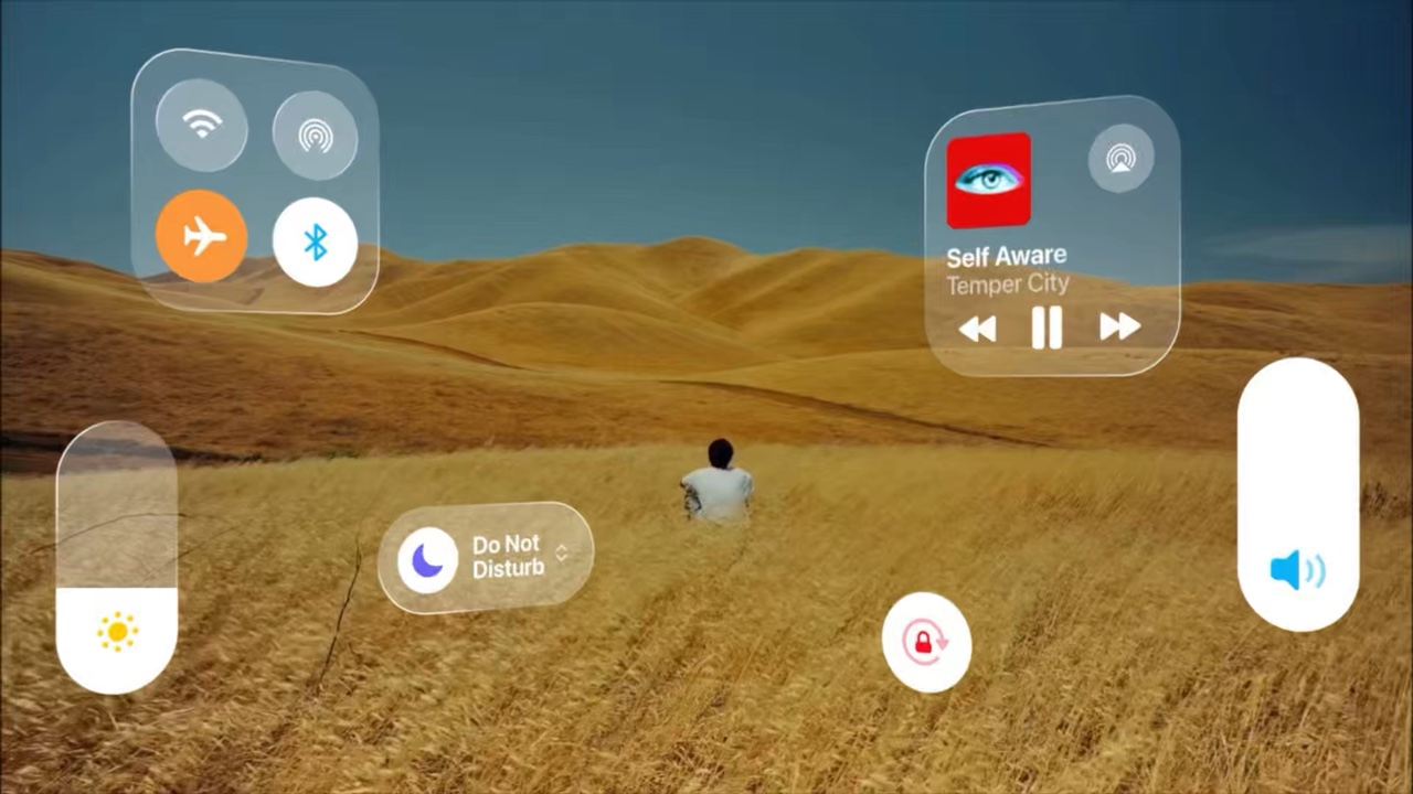 3D IOS Interface