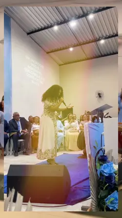 Momentos do culto 