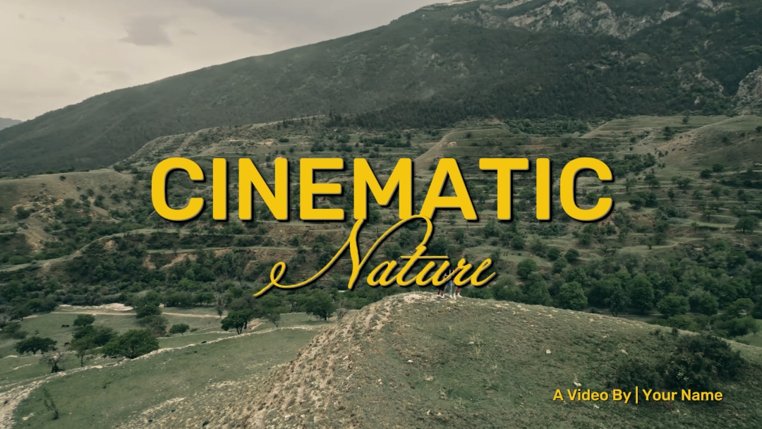 Cinematic vlog