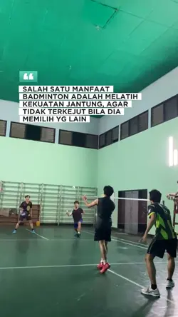 Manfaat bulutangkis
