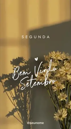 BEM VINDO SETEMBRO 