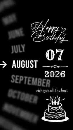 birthday 07 August