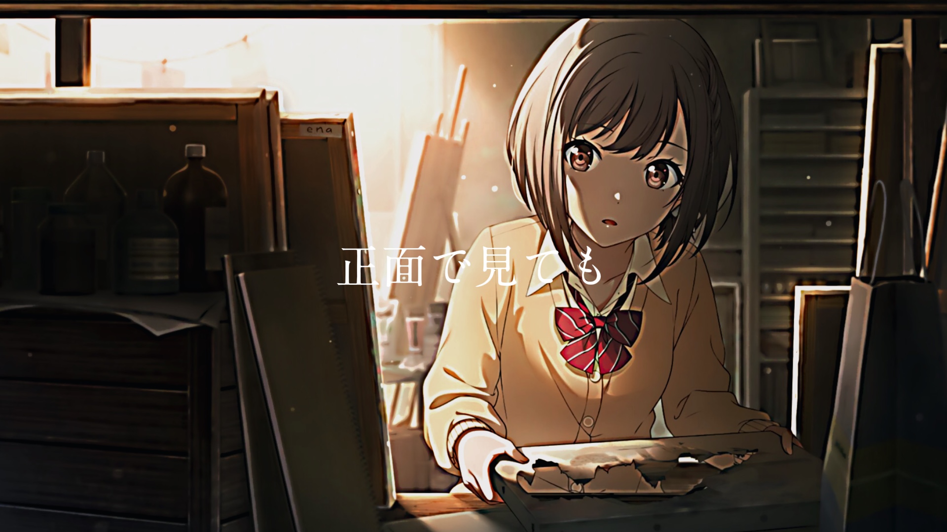 正面で見ても/全方向美少女