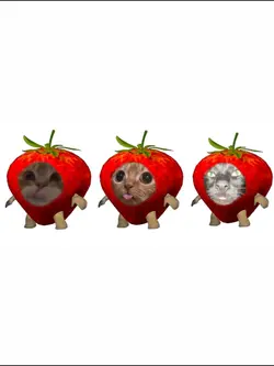 strawberry face