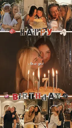 birthday photo slide