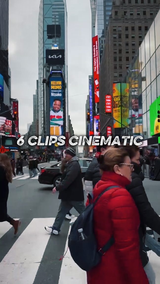 6 CLIPS CINEMATIC