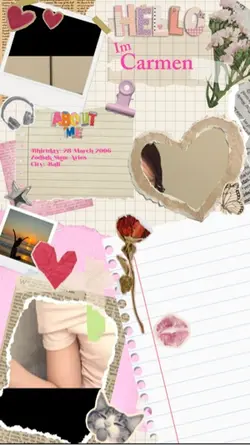 About Me Scrapbook