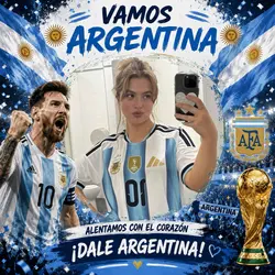 Dale Argentina! 🇦🇷⚽️🏆
