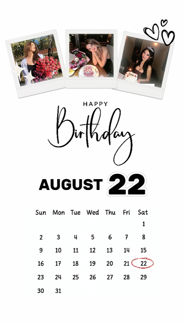 HBD 22 AGUSTUS