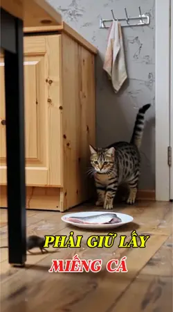 Giữ lấy miếng cá