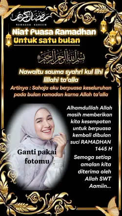 Niat Puasa Ramadan