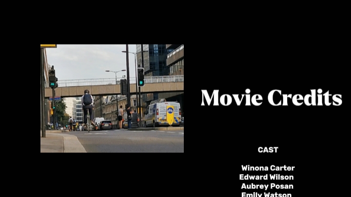 Outro Credit Film