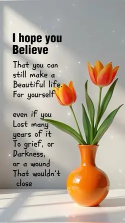 I hope you believe 