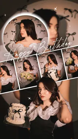 birthday collage