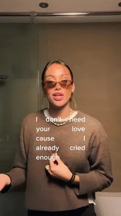 I don't need ur love