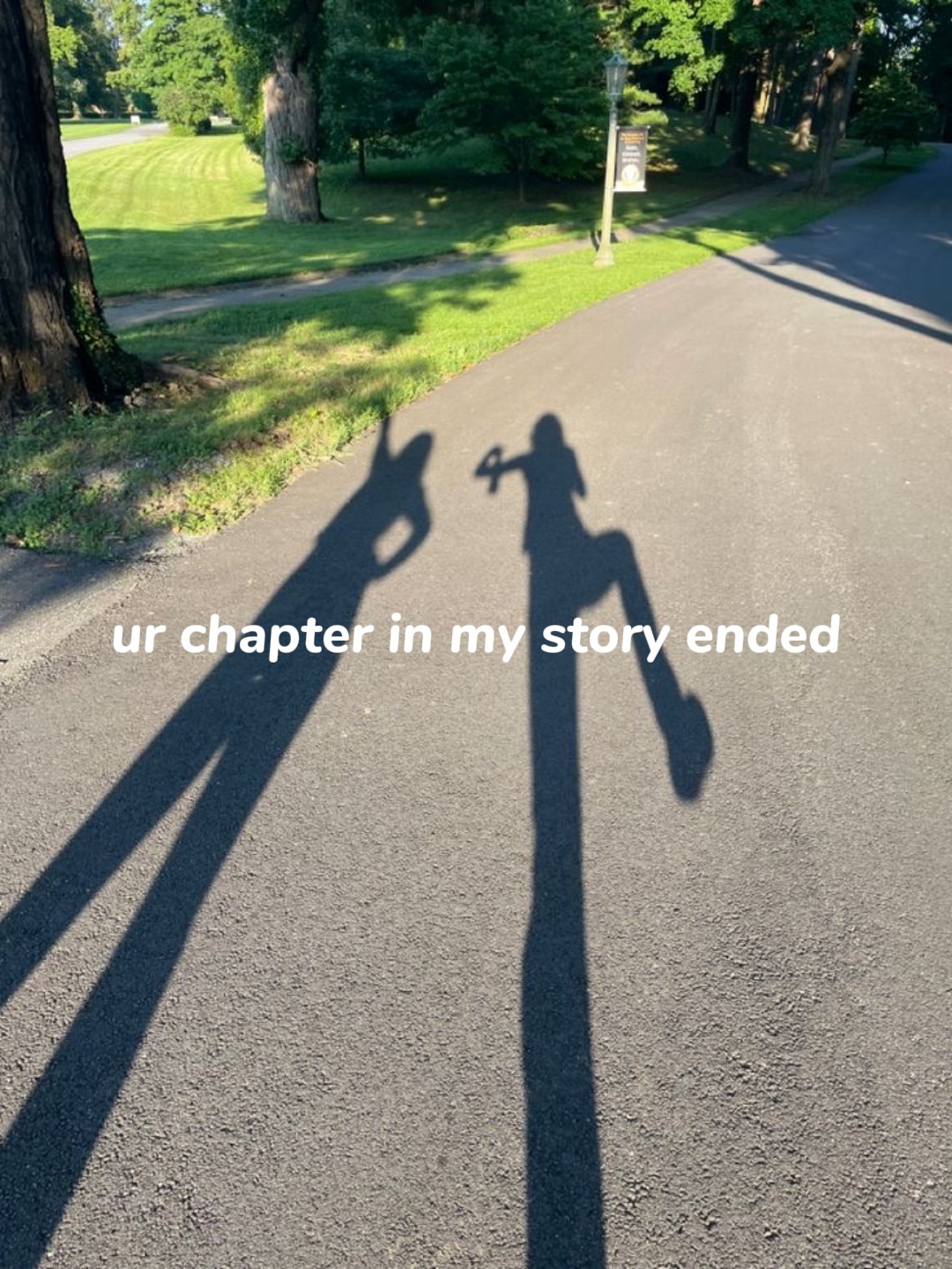 Notre chapitre s'est terminé...