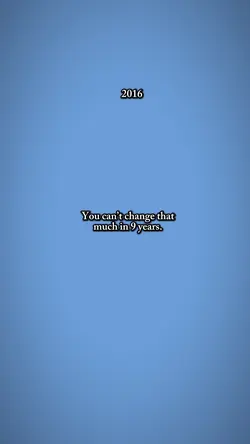 9 year’s difference 