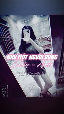 NHƯ MỘT NGƯỜI DƯNG
