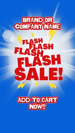 flash sale template 