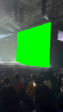 Green screen Concert