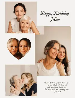 Happy birthday mom